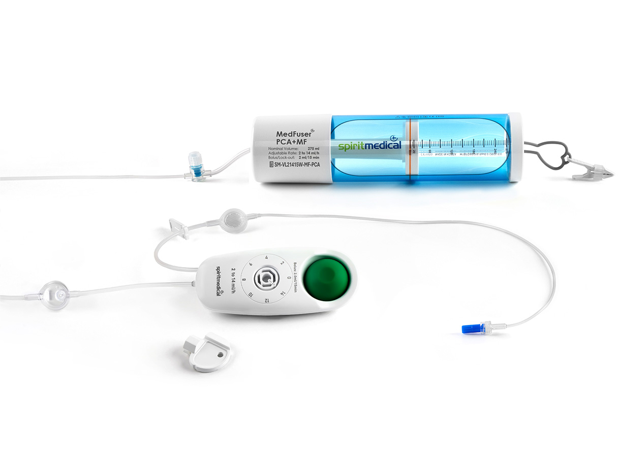 MedFuser® PCA MultiFlow Portable Elastomeric Infusion Pump with MultiFlow Patient Control Analgesia Module
