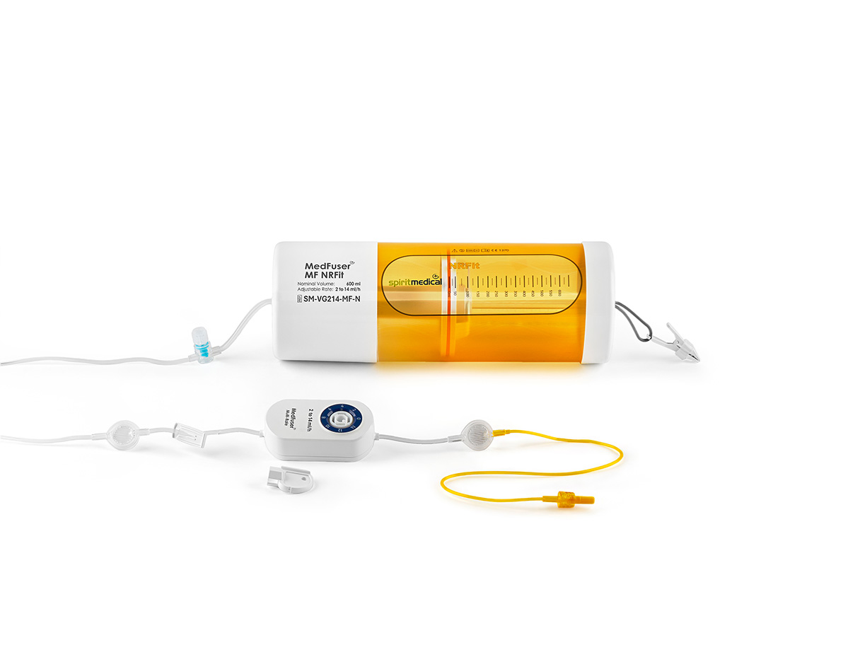 MedFuser® MultiFlow NRFit Portable Elastomeric Infusion Pump with MultiFlow Rate Control Module