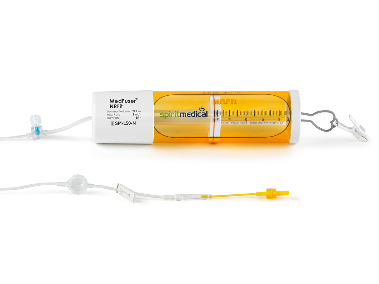 MedFuser® NRFit Portable Elastomeric Infusion Pump with NRFit Connector